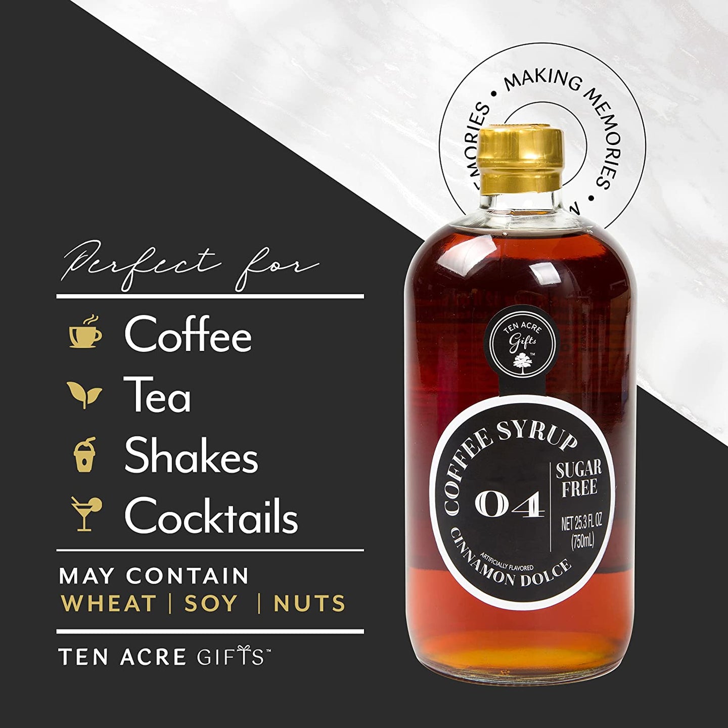 Sugar Free Cinnamon Coffee Syrup
